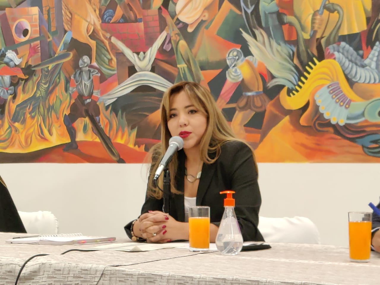 Viceministra se reúne con directores de medios de comunicación para dialogar sobre el tema de la desinformación