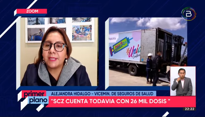 Viceministra: Regiones aplicaron el 83,8% de las vacunas y tienen disponibles dosis antes de la llegada de nuevo lote de inmunizantes