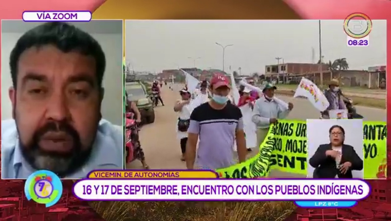 Gobierno convoca a marchistas de Beni a hacer conocer sus demandas e incorporarse a las mesas de trabajo