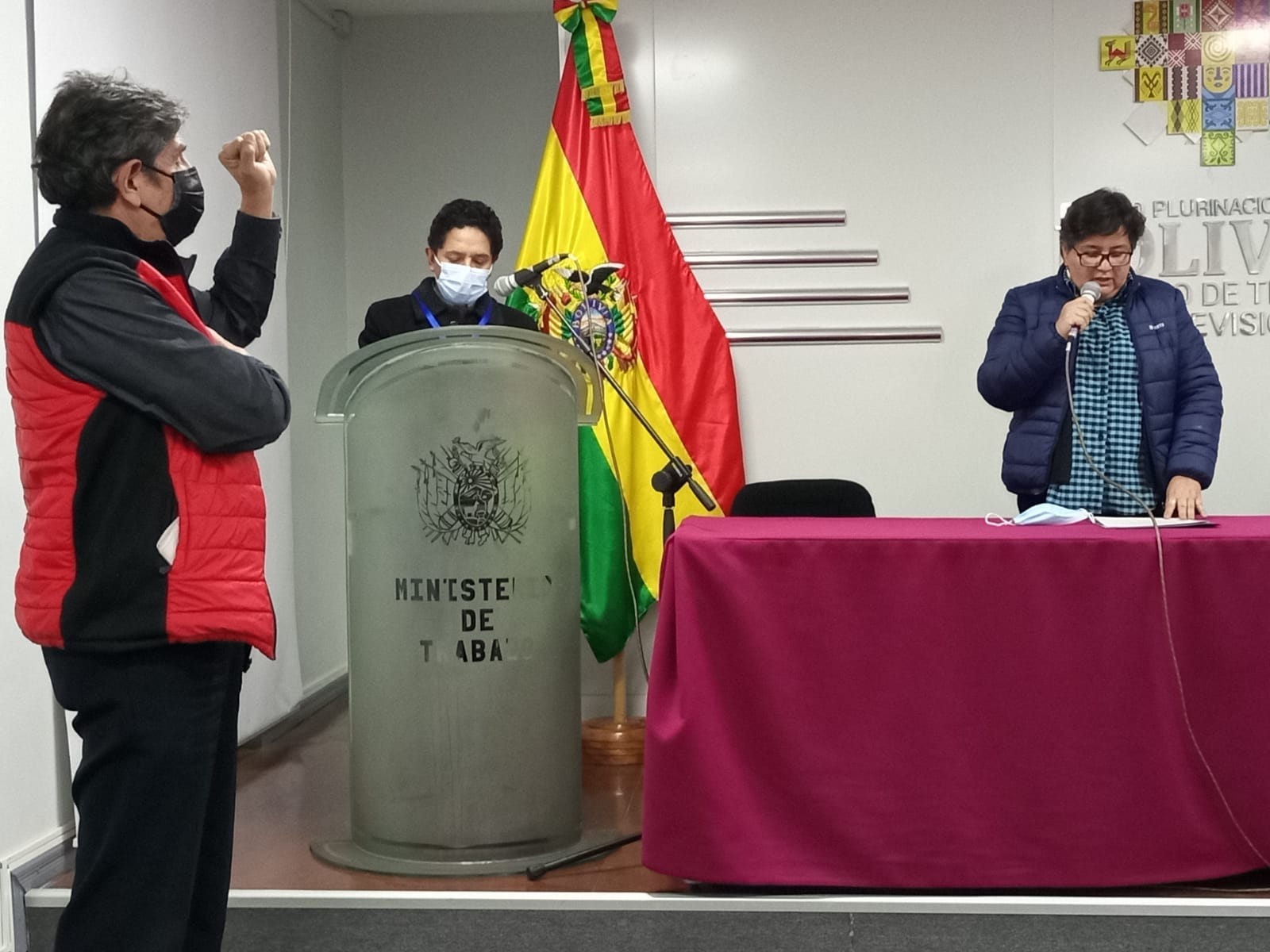 Gonzalo Zambrana asume como nuevo Viceministro de Empleo, Servicio Civil y Cooperativas