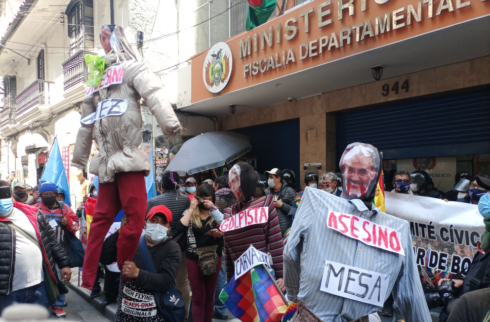 Denuncian que políticos de oposición pretenden imponer un escenario de impunidad en Bolivia