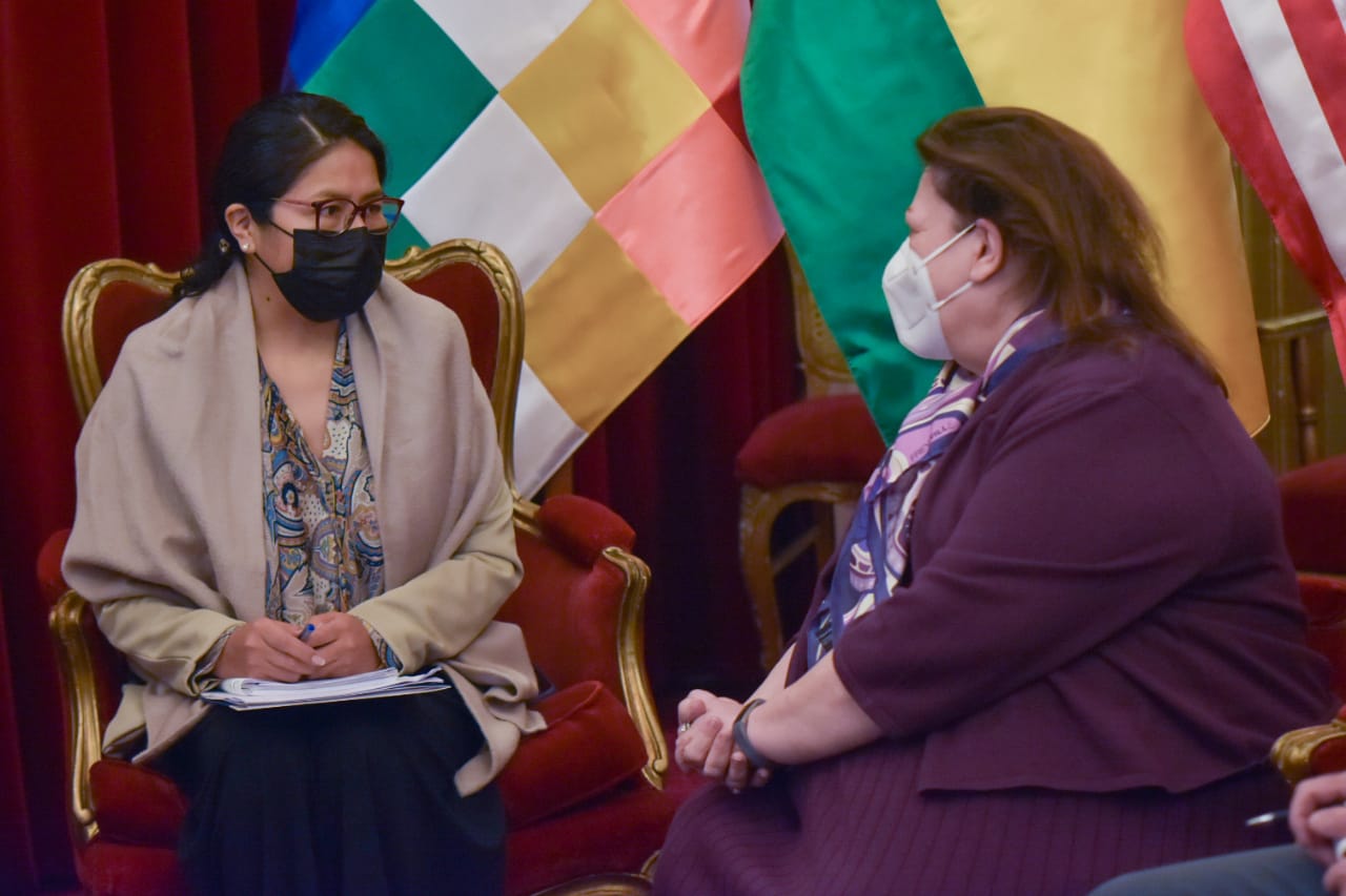 Bolivia y EEUU retoman agenda bilateral