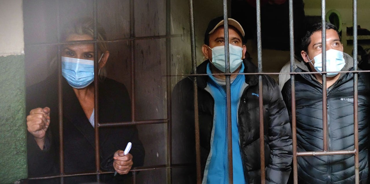 Áñez y sus colaboradores van a la cárcel por golpe de Estado