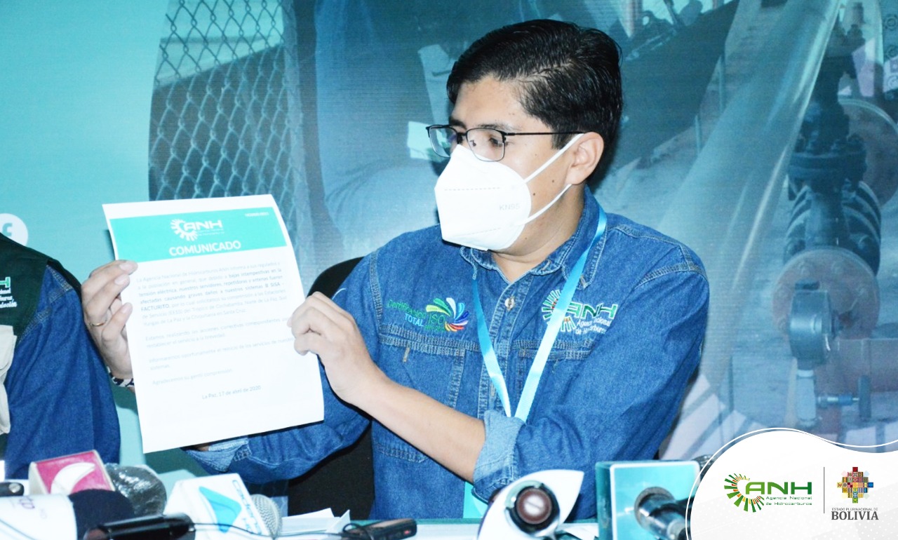 ANH se querella contra exfuncionarios por desabastecimiento de combustibles y GNV en el trópico de Cochabamba en 2020