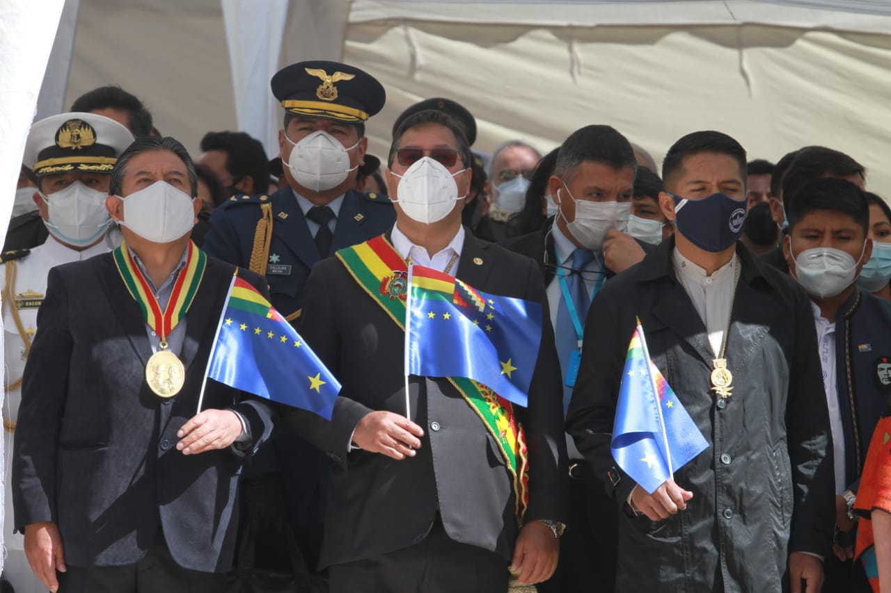 Presidente Arce: “Por justicia, historia, derecho, razón, paz y hermandad entre los pueblos, ¡mar para Bolivia!”