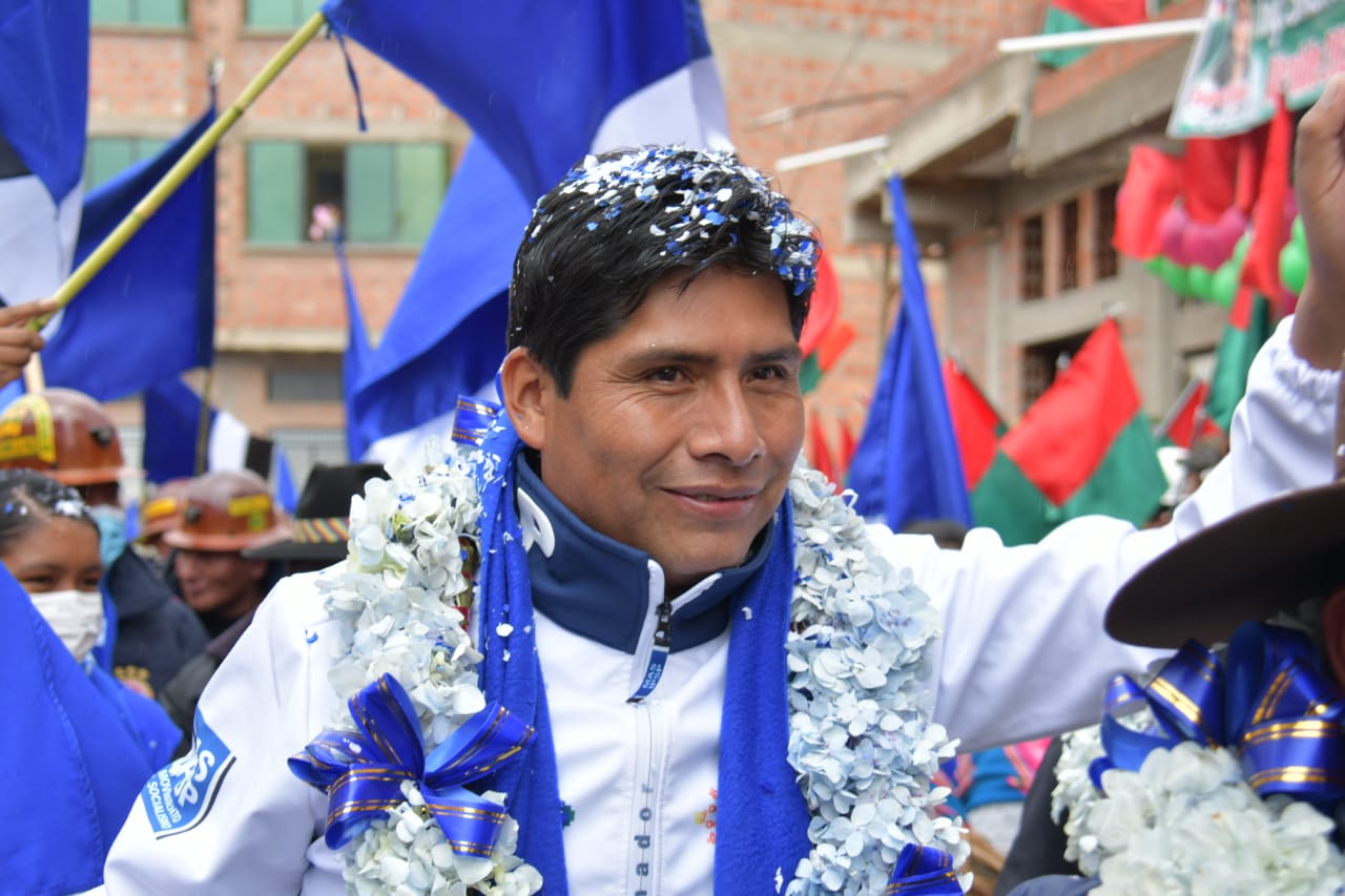 Candidato del MAS a la Gobernación de La Paz prevé priorizar temas económicos y de salud