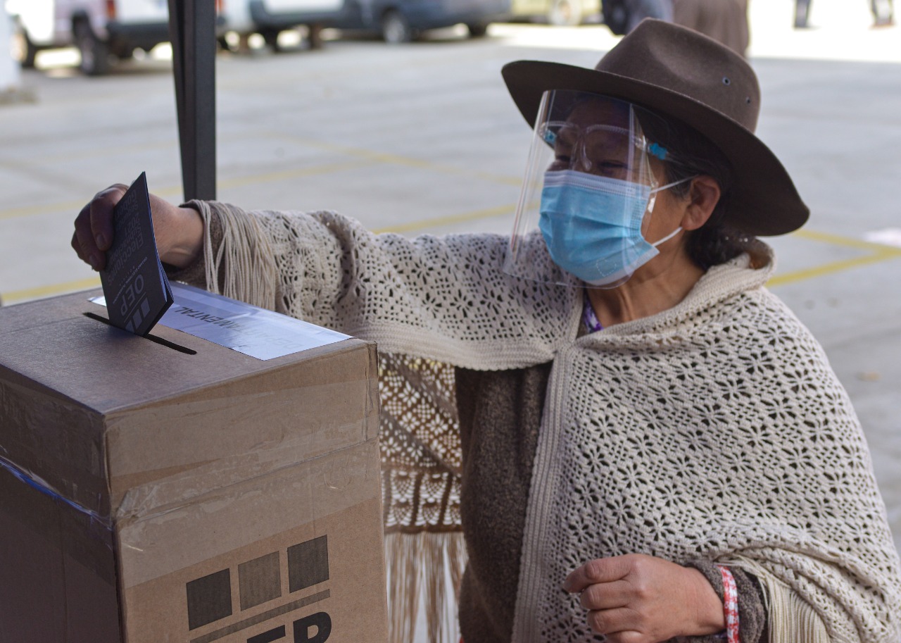 Chuquisaca: Las 1.904 mesas de sufragio operan sin contratiempos