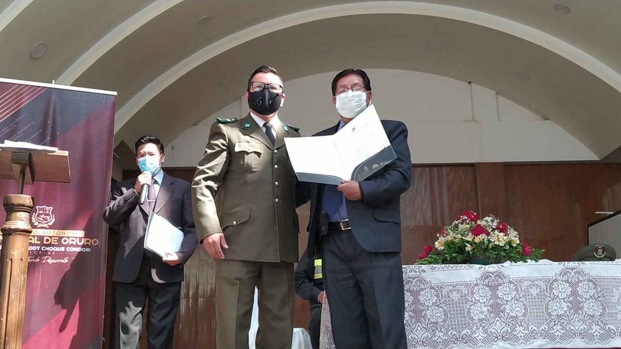 Tráfico y Vialidad de Oruro celebra 29 años con el reto de ordenar la ciudad