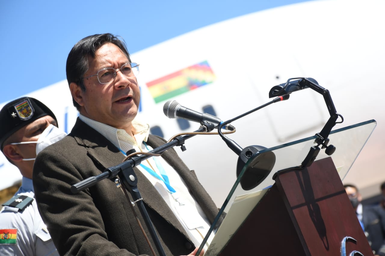 Presidente Arce: Si no enfrentamos la pandemia como bloque, será muy difícil que la humanidad salga de este problema