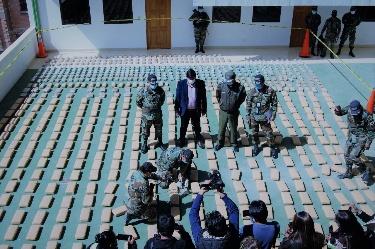 Incautan 941 paquetes de marihuana en la frontera con Chile