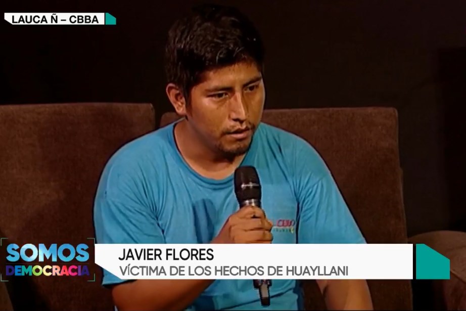 Javier Flores, herido en Huayllani el 2019: “Quienes balearon e hirieron, tienen que ir a la cárcel y pagar lo que hicieron”