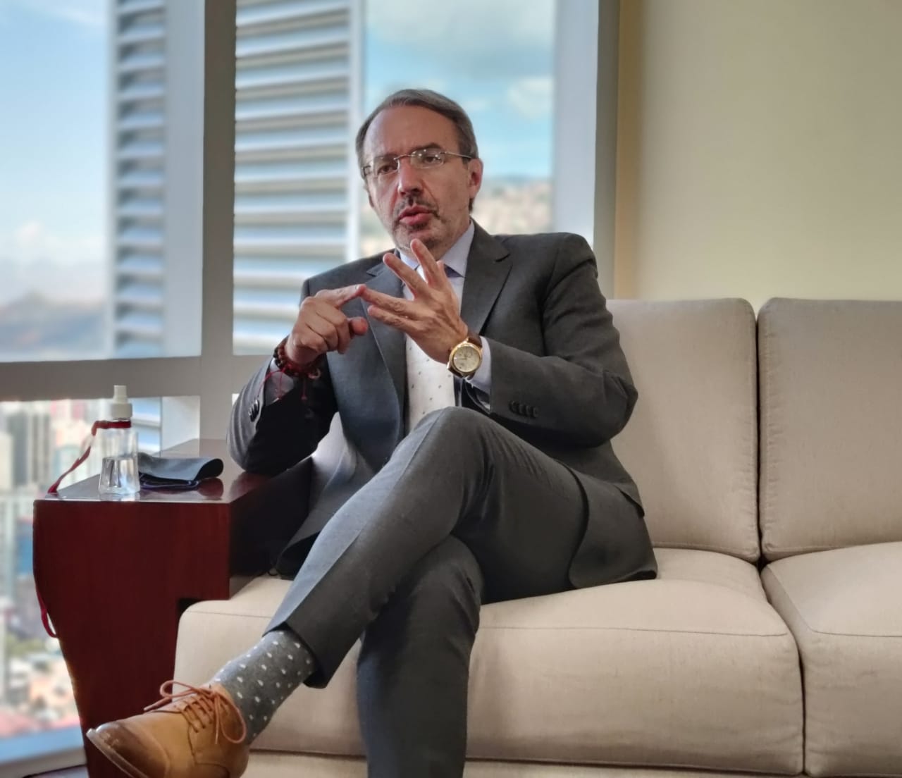 Richter: La estabilidad social y política permitirá desarrollo económico