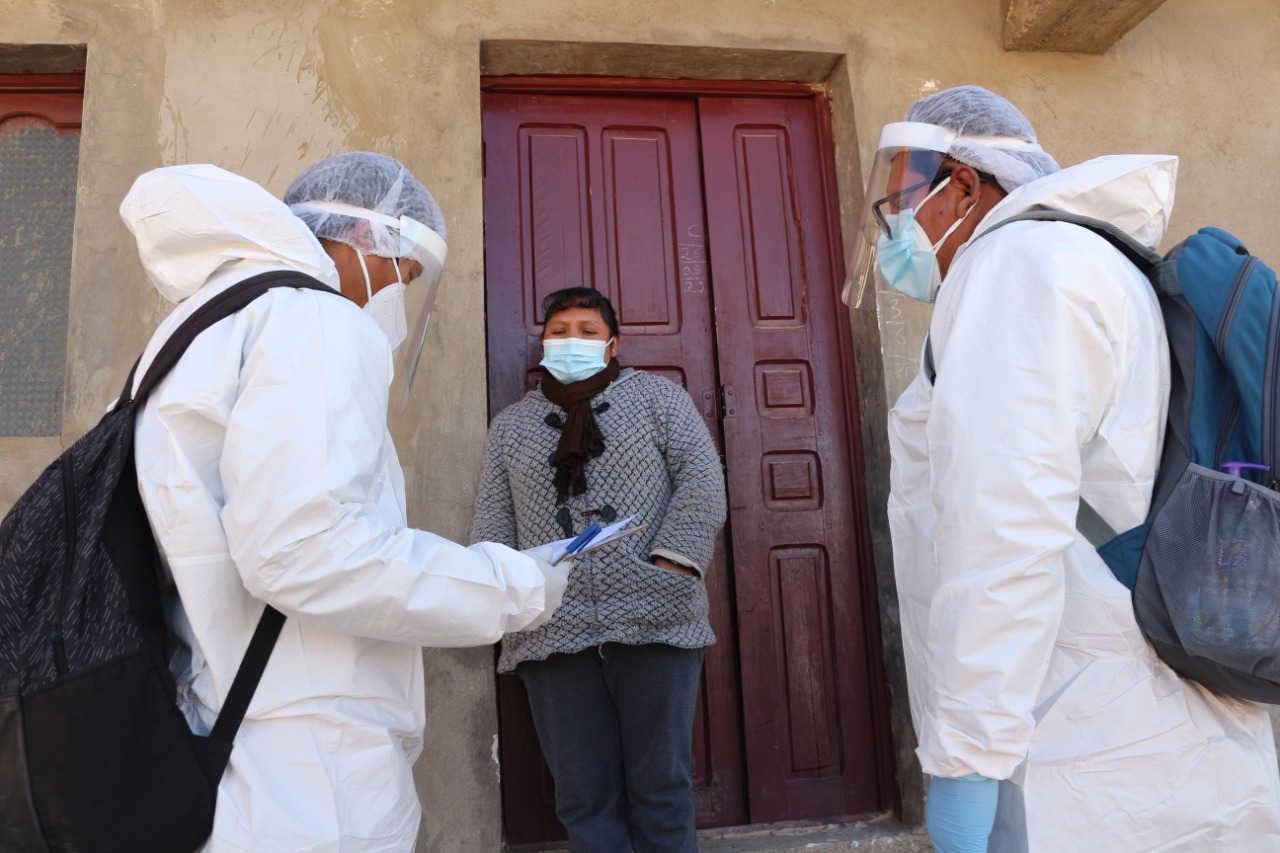 Oruro: Brigadas médicas de salud atendieron a 5.050 personas y detectaron 198 casos sospechosos de COVID-19