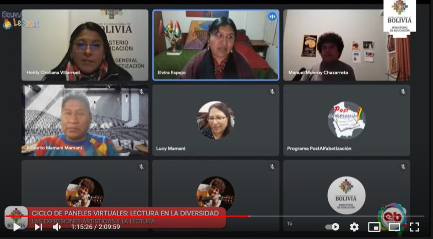Cuatro artistas de renombre participaron del Segundo Panel Virtual del Ministerio de Educación