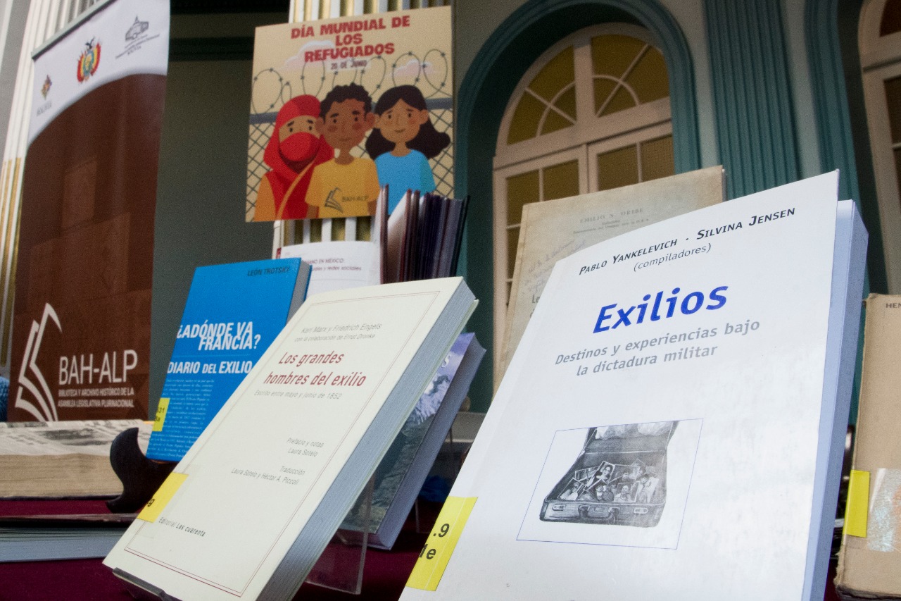 Una muestra bibliográfica abre la Semana del Refugiado en Bolivia