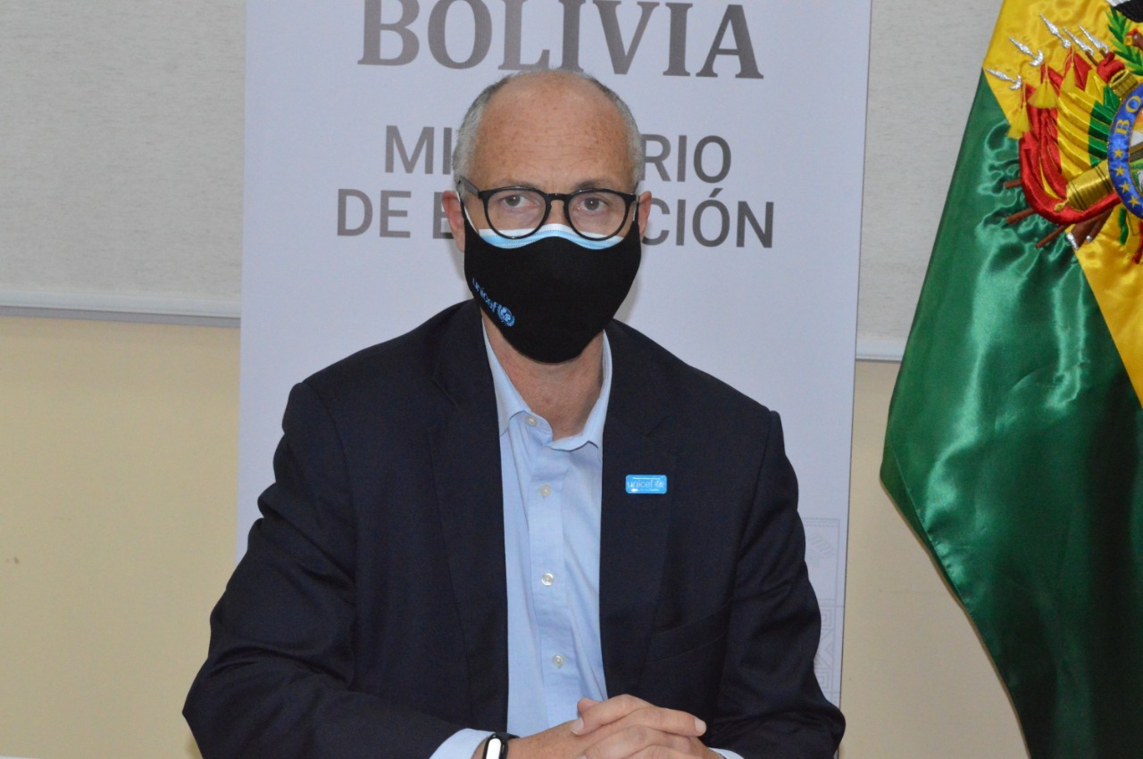 Unicef destaca amplitud de las modalidades de atención educativa aplicadas en Bolivia