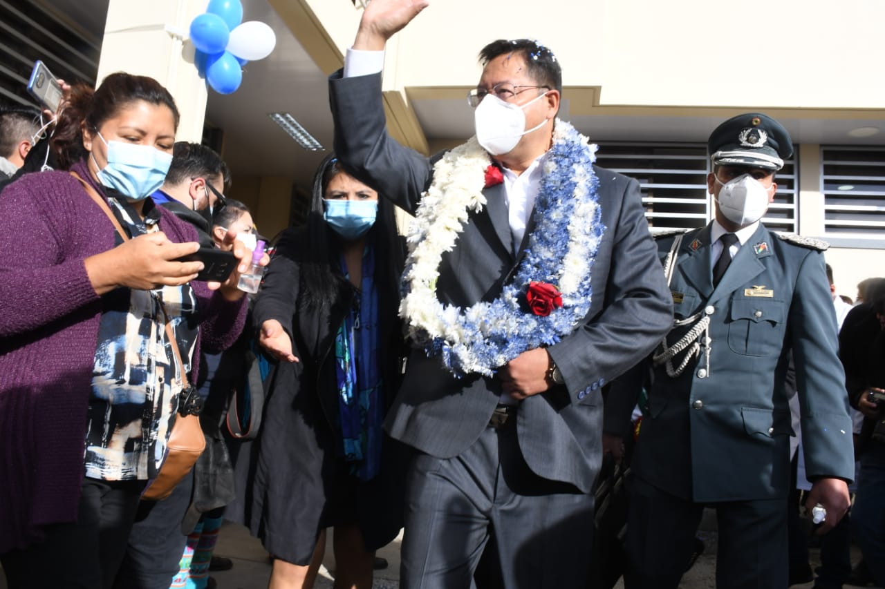 Presidente Arce: Estamos volviendo al camino del crecimiento económico con justicia social