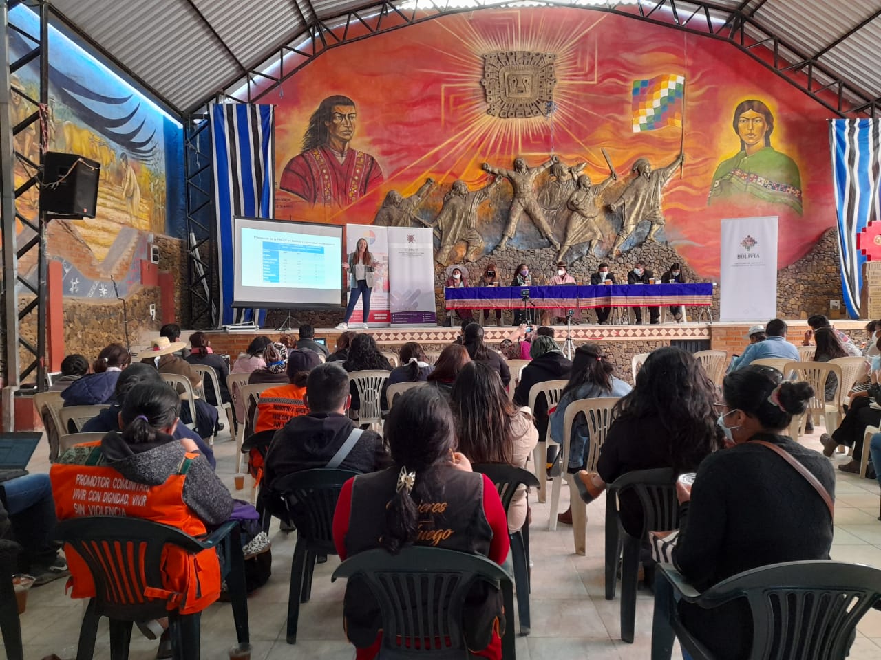 Viceministra Huacani: La violencia es un flagelo, como autoridades tenemos que dar respuestas