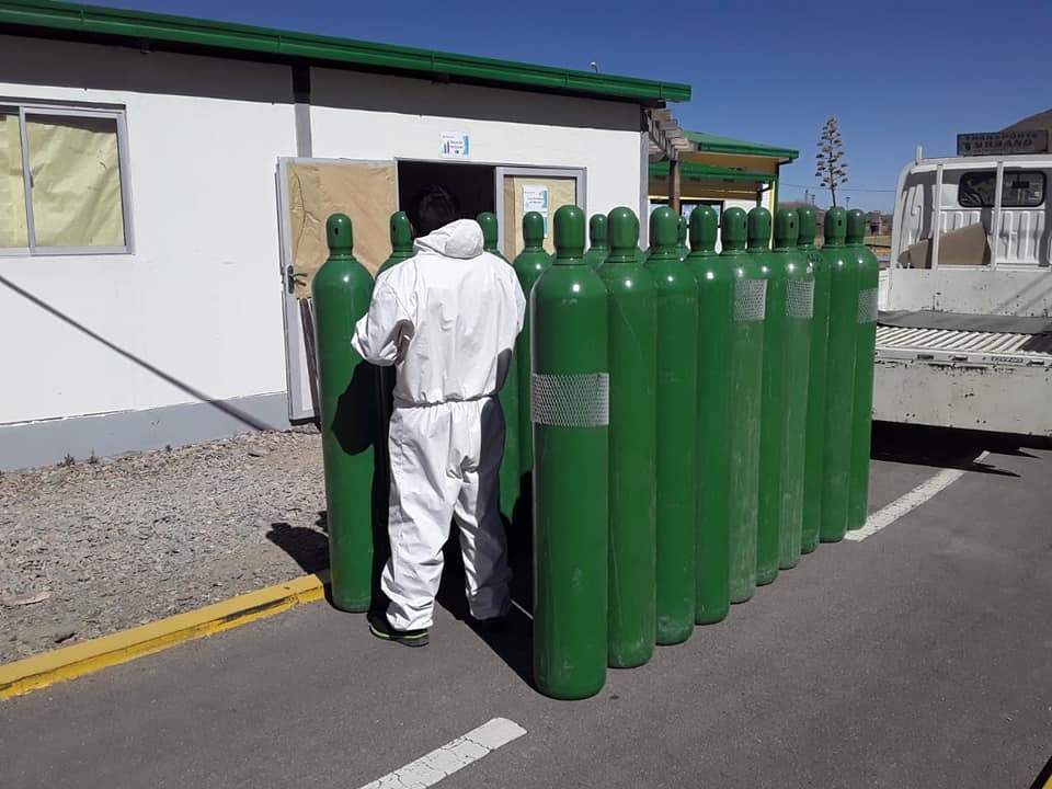 Gobernación de Oruro asume acciones para enfrentar una cuarta ola de la pandemia y abastecer oxígeno