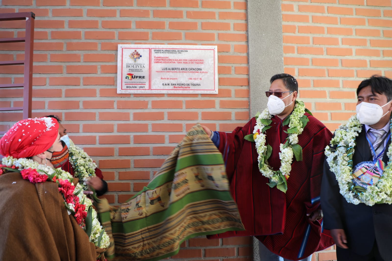 Unidad educativa “San Pablo de Tiquina” estrena ocho aulas y laboratorio por un valor mayor a Bs 1,5 millones