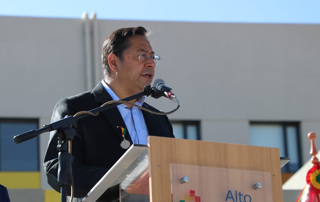 Presidente Arce: “Nunca más los bolivianos tendremos que mendigar para tener salud”