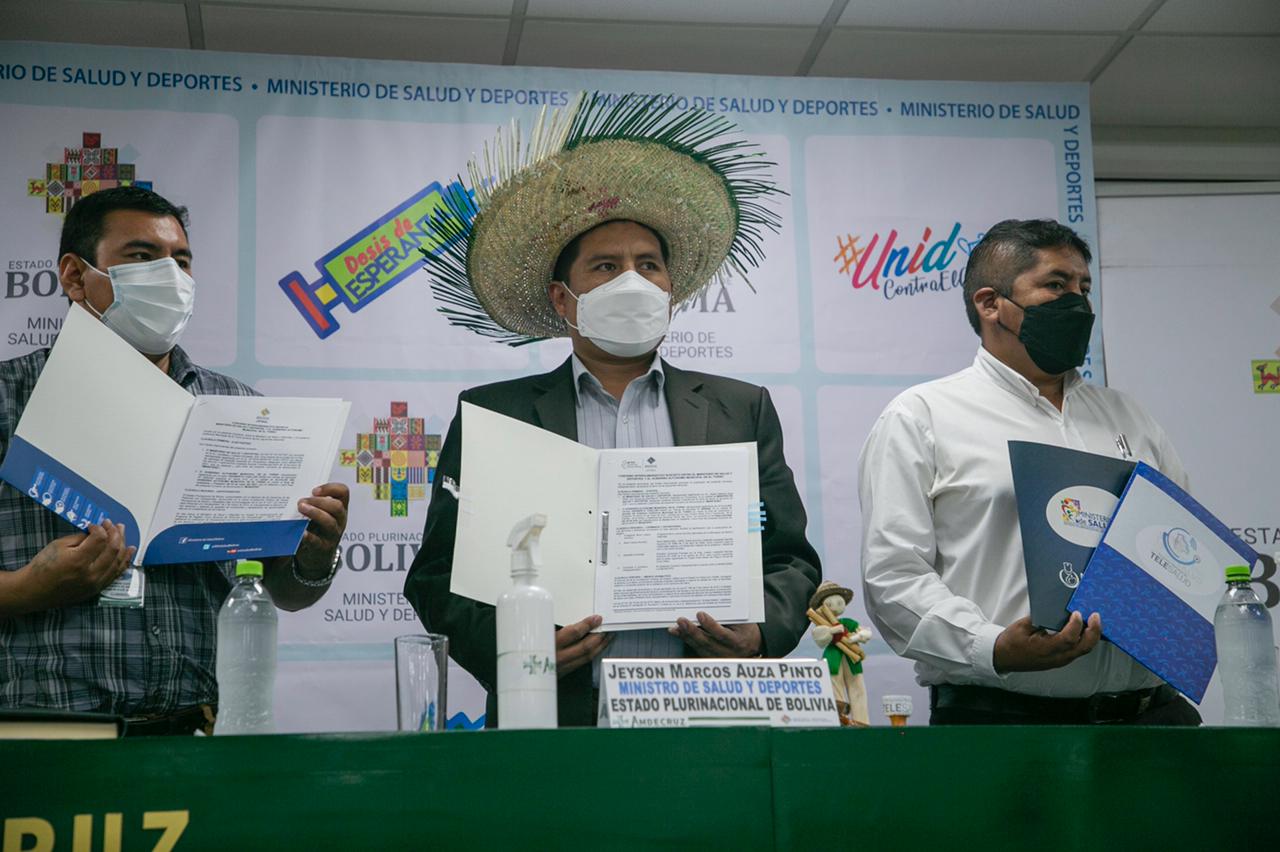 Salud garantiza 718 ítems a médicos para 54 municipios y dos gobiernos autónomos indígenas de Santa Cruz