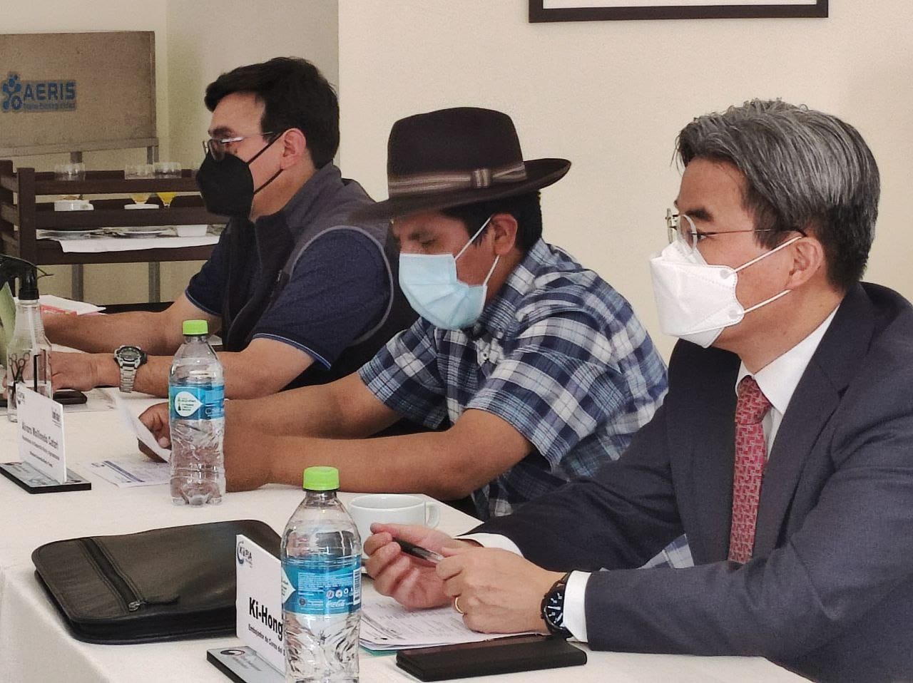 Cooperación Coreana invierte $us 450.000 para proyectos de innovación tecnológica para el Iniaf