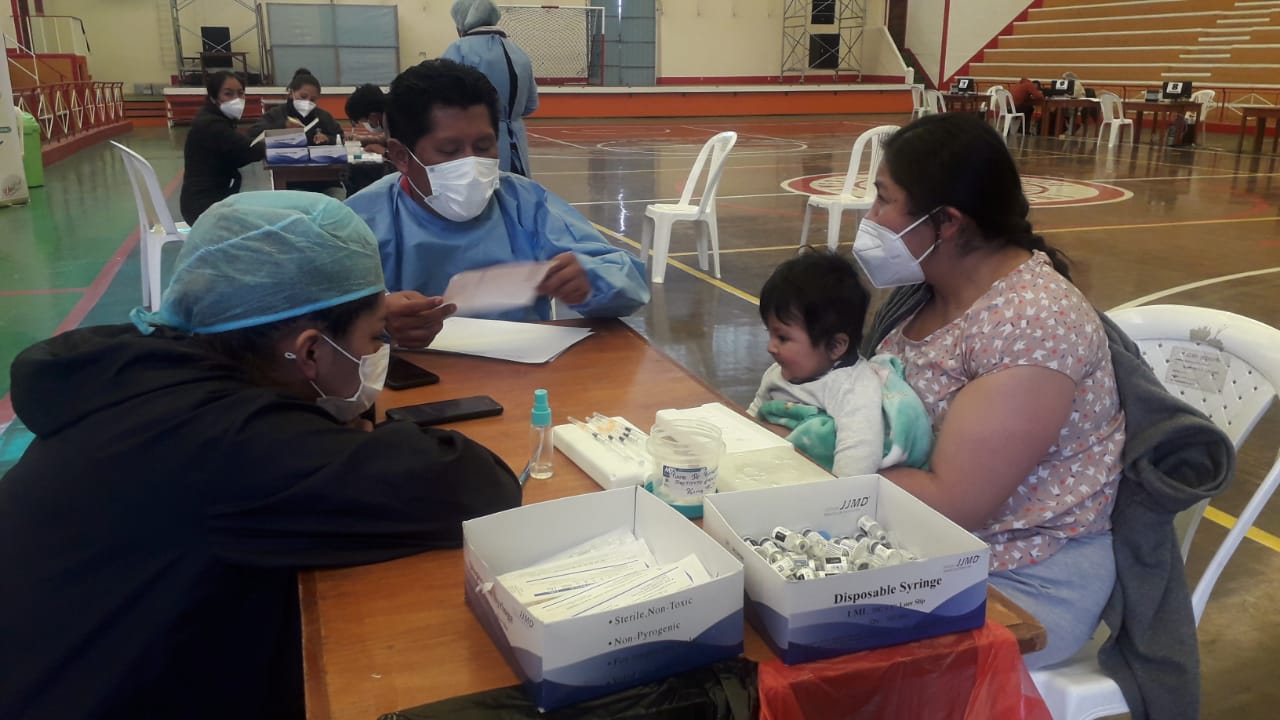 Salud programa llegar a la meta del 90% de la población vacunable hasta diciembre