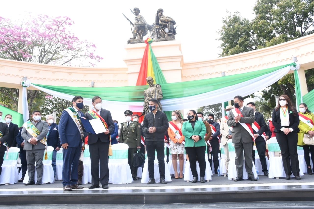 Presidente conmemora aniversario del Gran Chaco con anuncios de reactivación económica y un paquete de proyectos