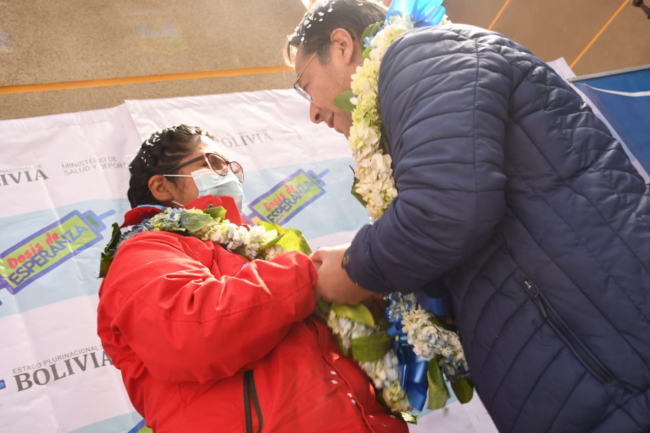 Eva Copa asegura que los alteños defenderán al Gobierno de Luis Arce ante intentos de desestabilización