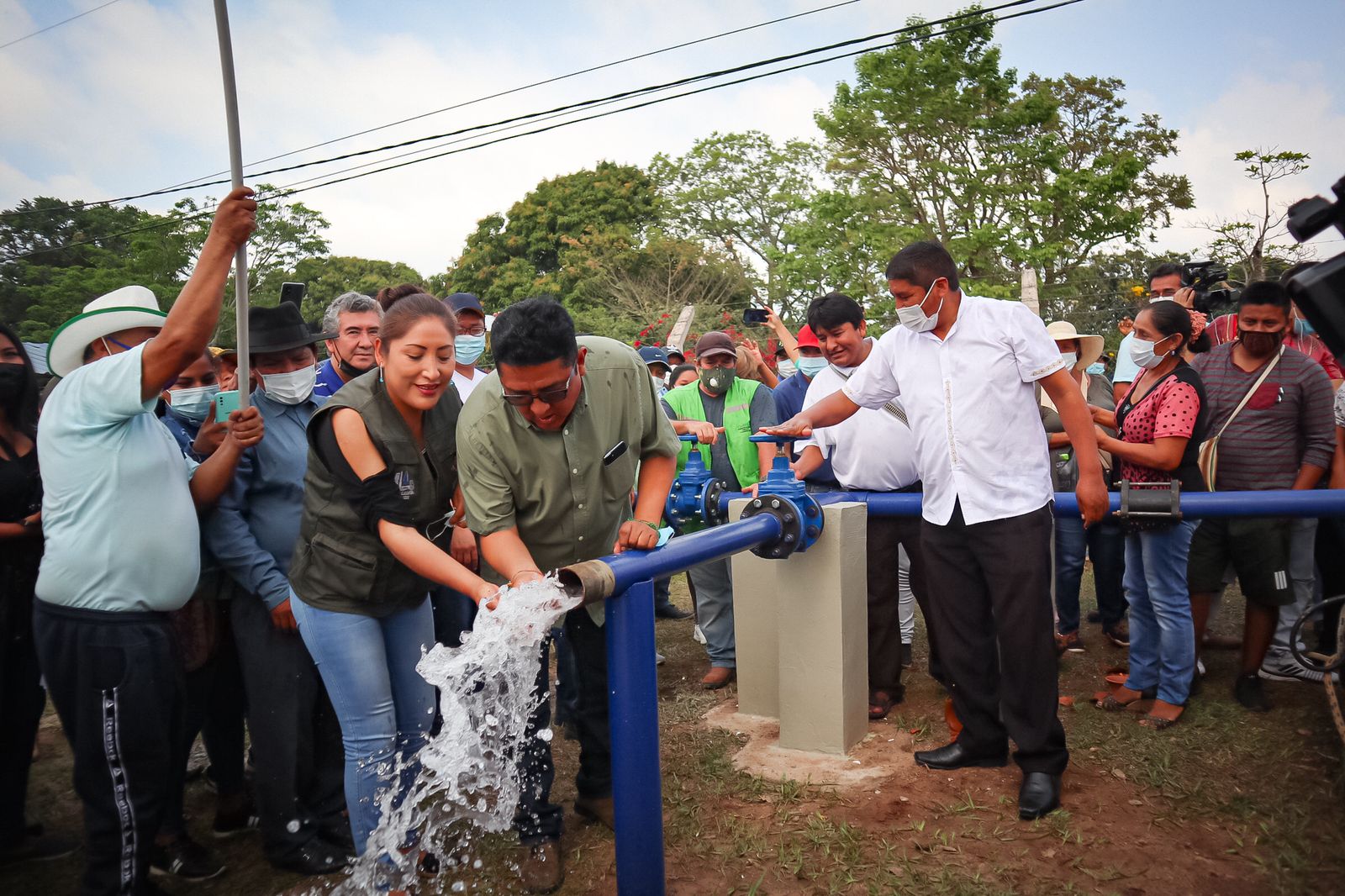 Santa Cruz: Gobierno ejecuta más de Bs 2 millones para proveer de agua a comunidades del municipio de La Guardia