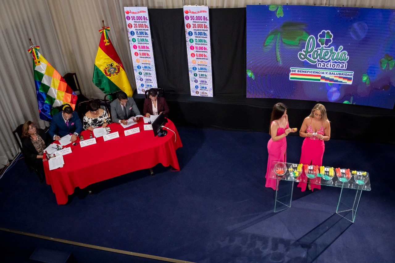 El premio mayor de la Lotería Nacional de Bs 50.000 se queda en La Paz
