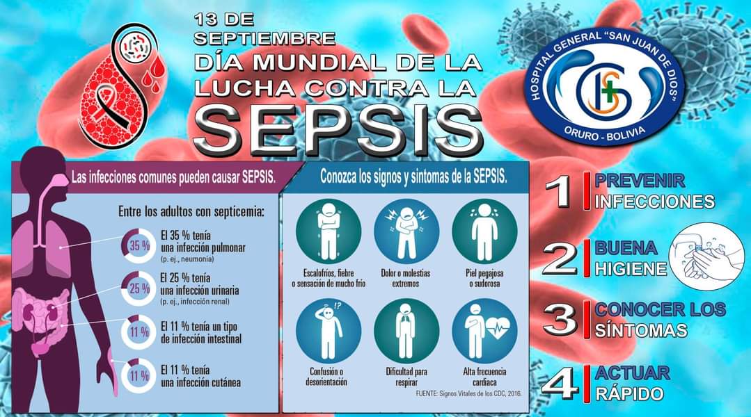 En Bolivia recuerdan el “Día Mundial de la Sepsis”