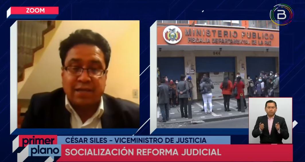 Gobierno anuncia para el 23 de septiembre presentación del Sistema de Interoperabilidad de Justicia en Santa Cruz