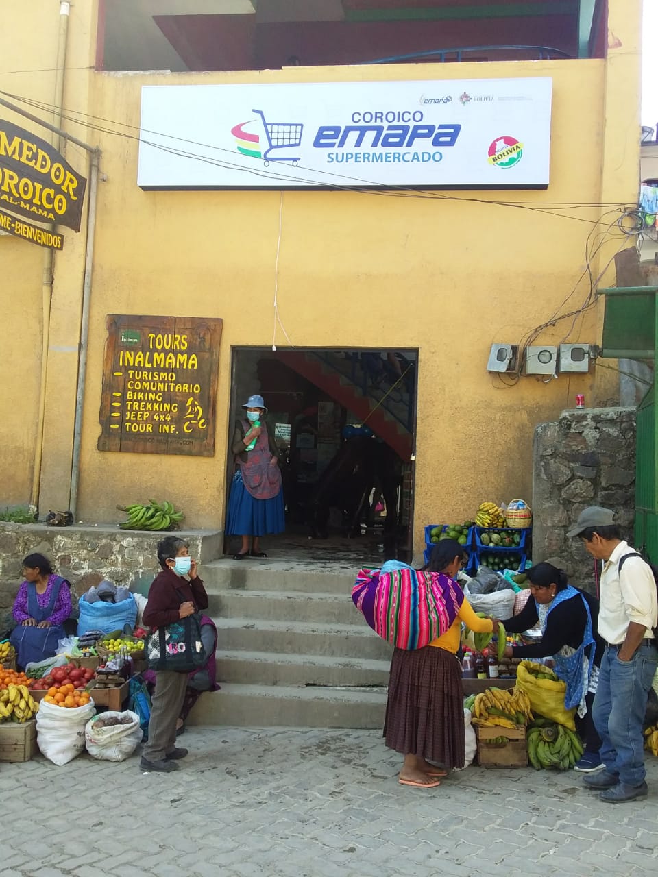 Coroico ya cuenta con un supermercado Emapa