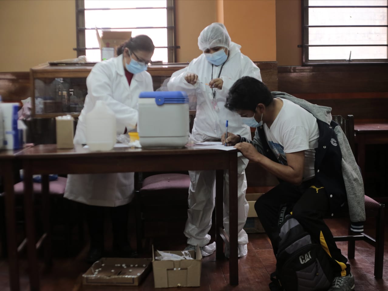 Salud reporta 6.443.148 bolivianos que ya fueron inmunizados contra el COVID-19