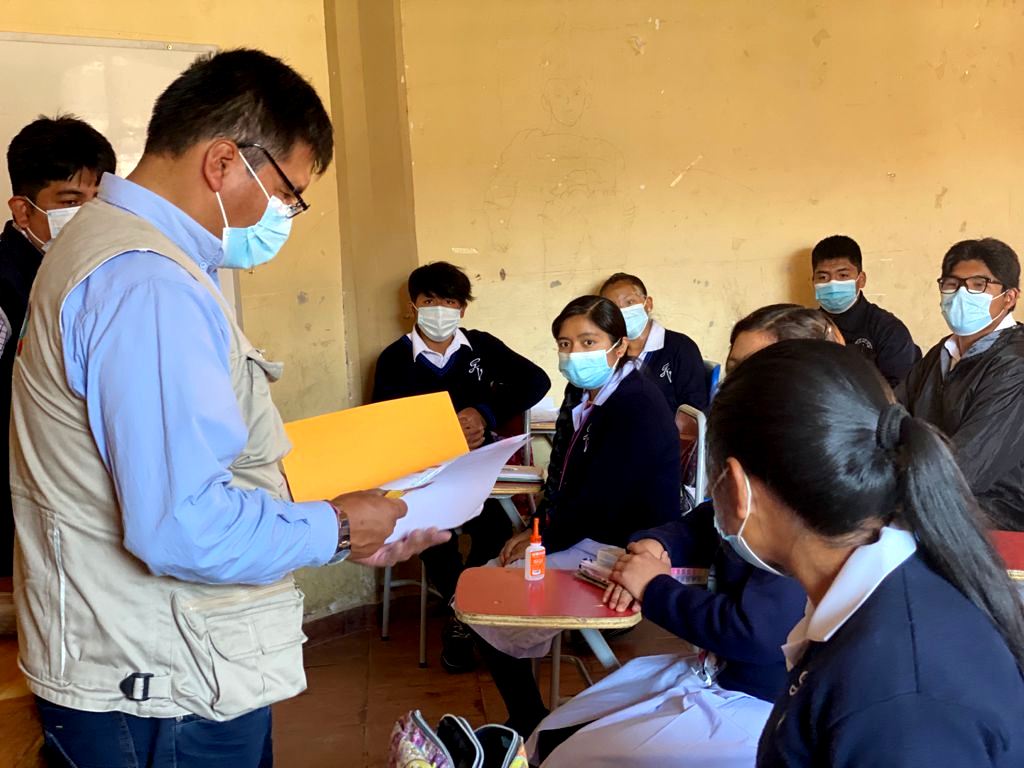 Educación proyecta el retorno a clases presenciales para 2022