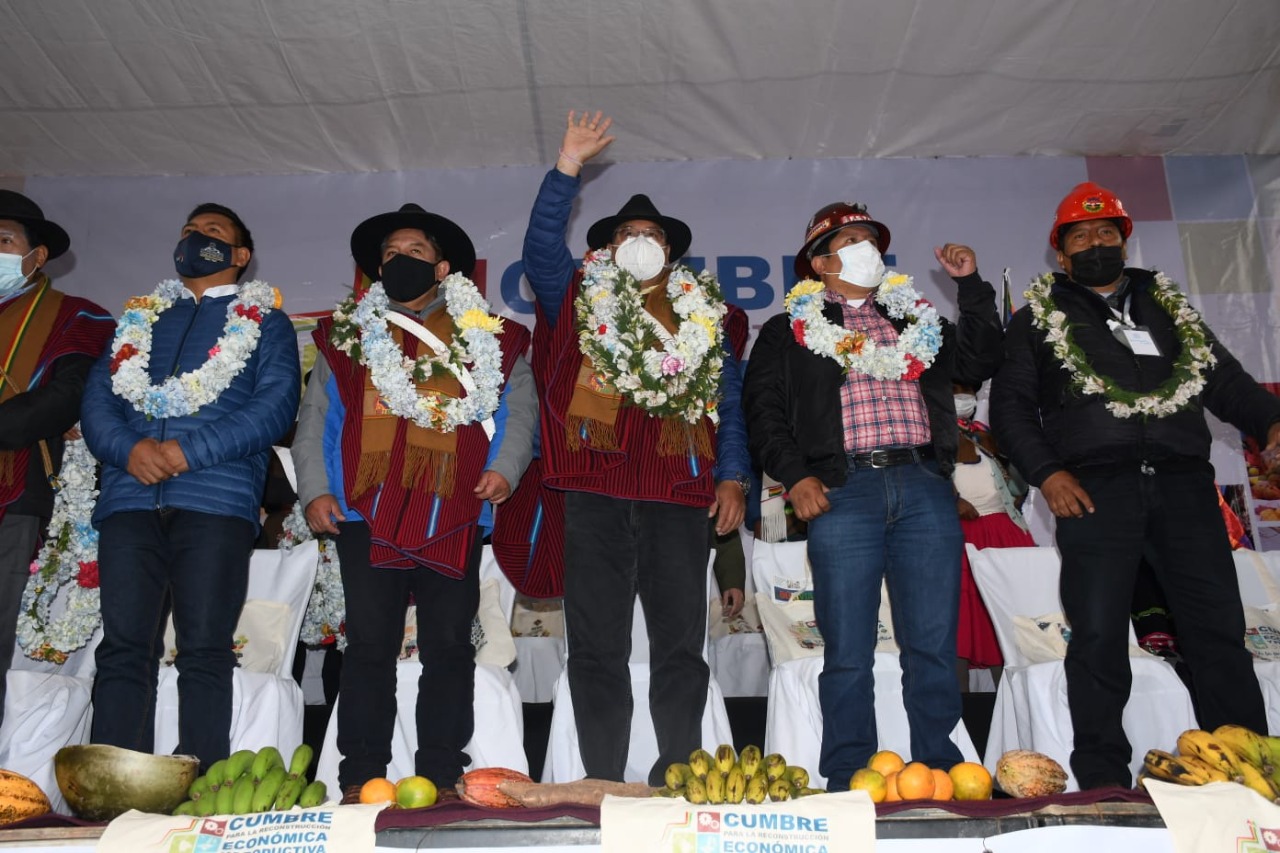 Presidente Arce: “Nosotros no hacemos discursos, hacemos obras y mostramos resultados al pueblo”