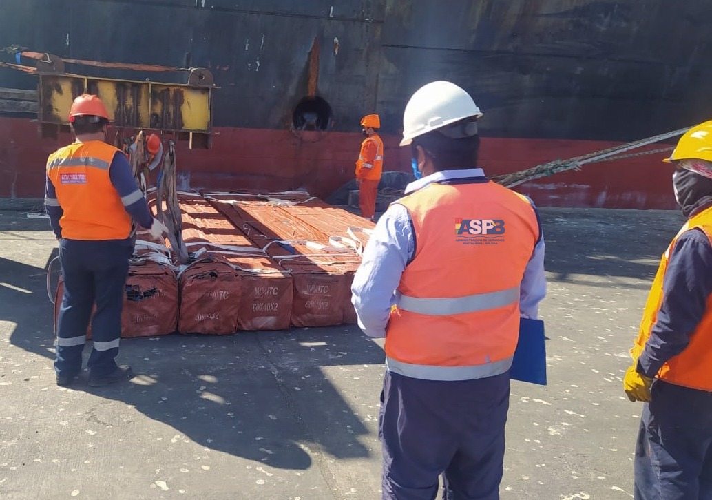 Comercio exterior boliviano por puerto de Ilo registra un crecimiento del 207% a septiembre