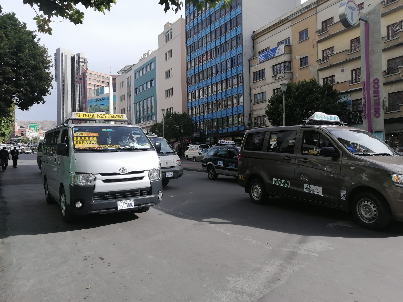 Policía reporta libre tránsito en la ciudad de La Paz tras amagues de bloqueos