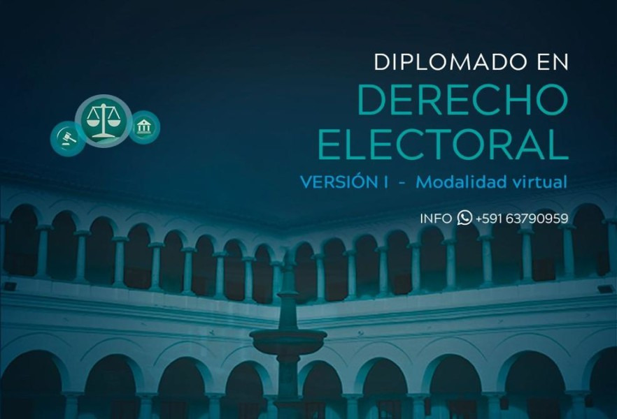 Prevén presentación del Diplomado en Derecho Electoral 100% virtual y accesible en noviembre
