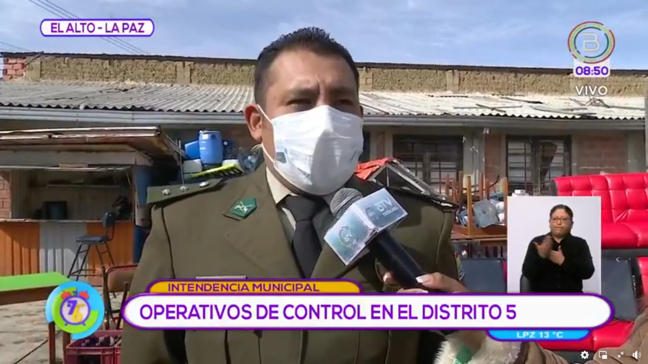 El Alto: Intendencia interviene bares ilegales cerca de la UPEA