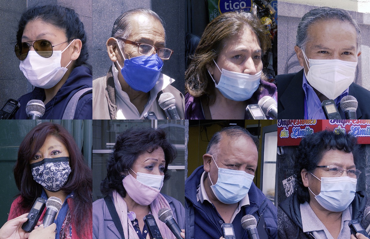 Población acude responsablemente a recibir su tercera dosis anticovid y recomienda inmunizarse para cuidar la salud