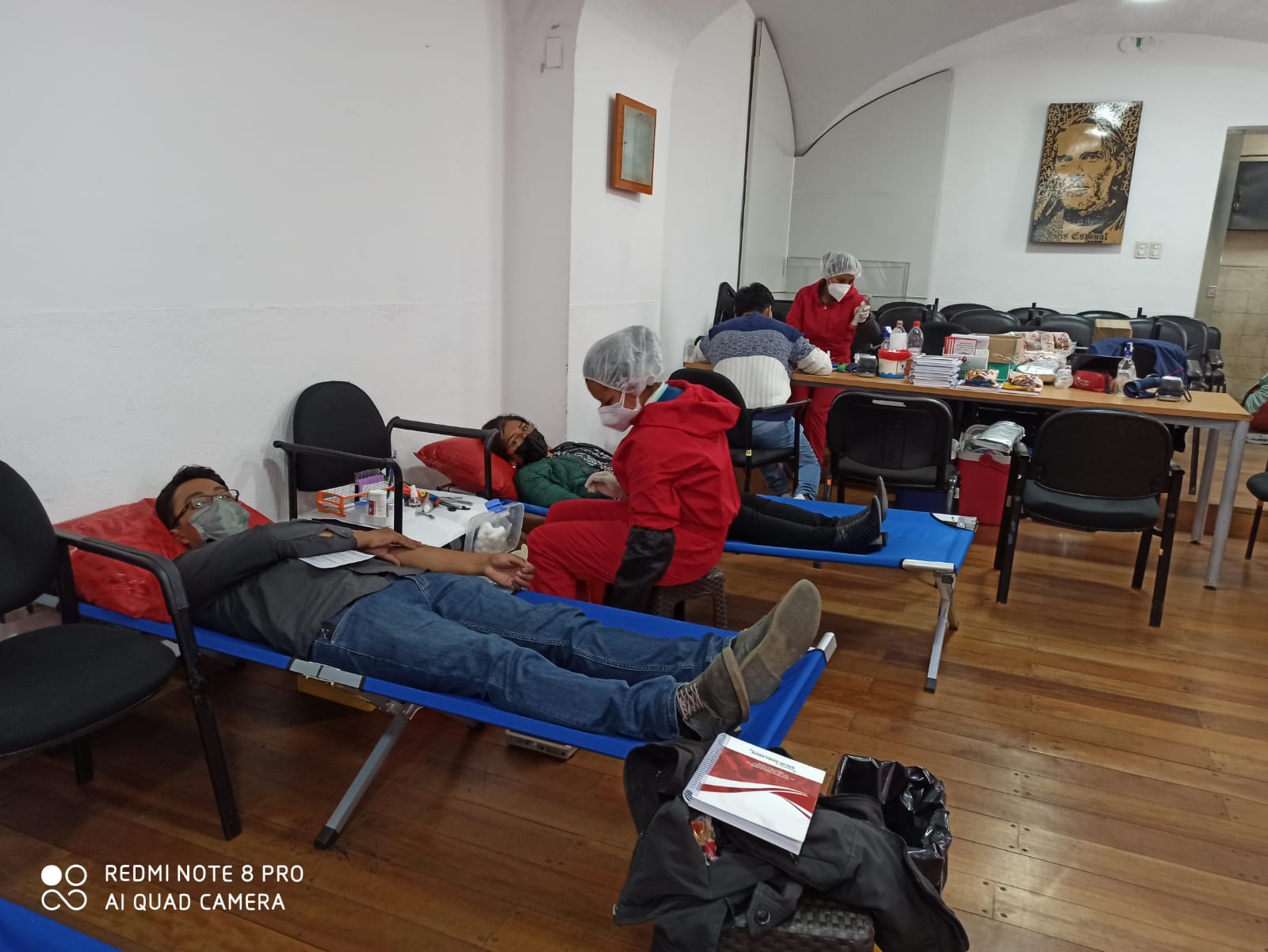 Funcionarios del Ministerio de Trabajo donan sangre para salvar vidas