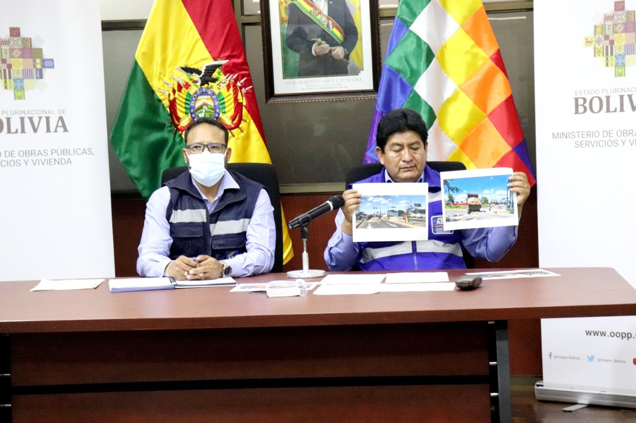 Obras Públicas instruye limpieza de escombros en la Red Vial y exhorta a denunciar a quienes echen tierra en las carreteras