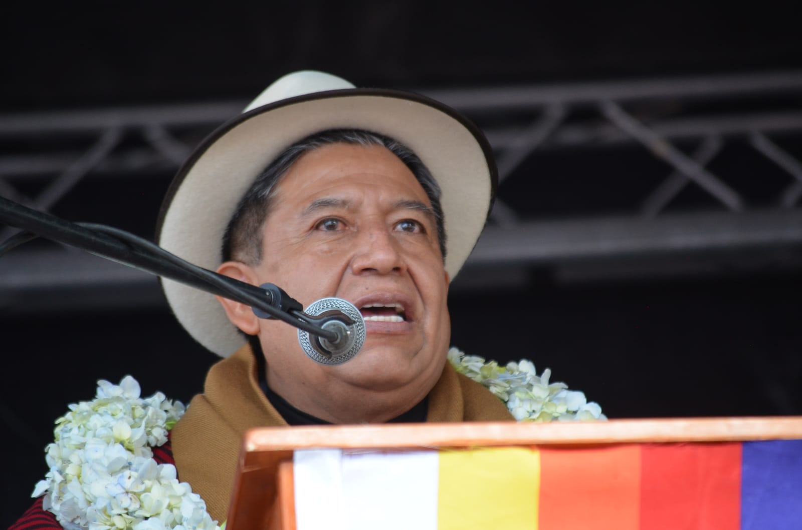 Choquehuanca convoca a la unidad del pueblo para defender la estabilidad nacional