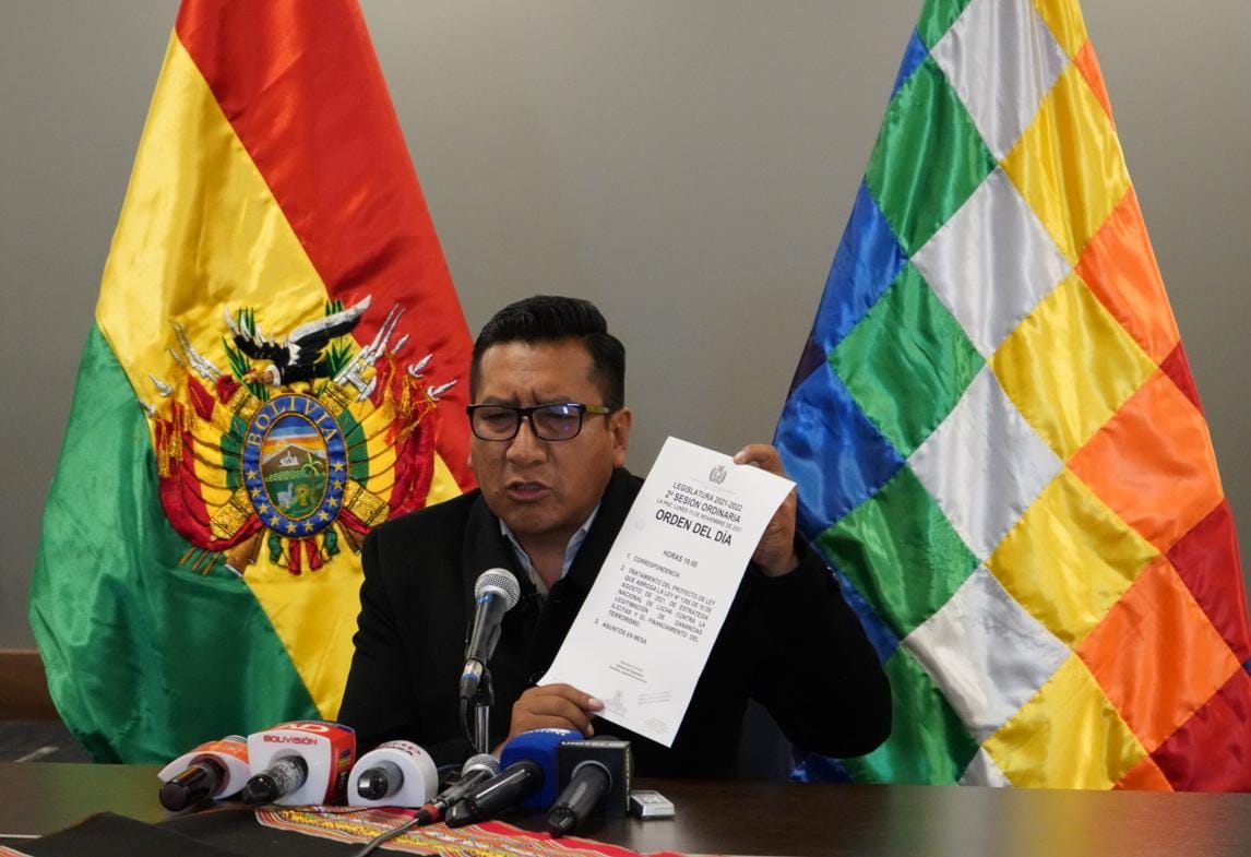 Presidente de Diputados confirma sesión legislativa para la abrogación de Ley 1386