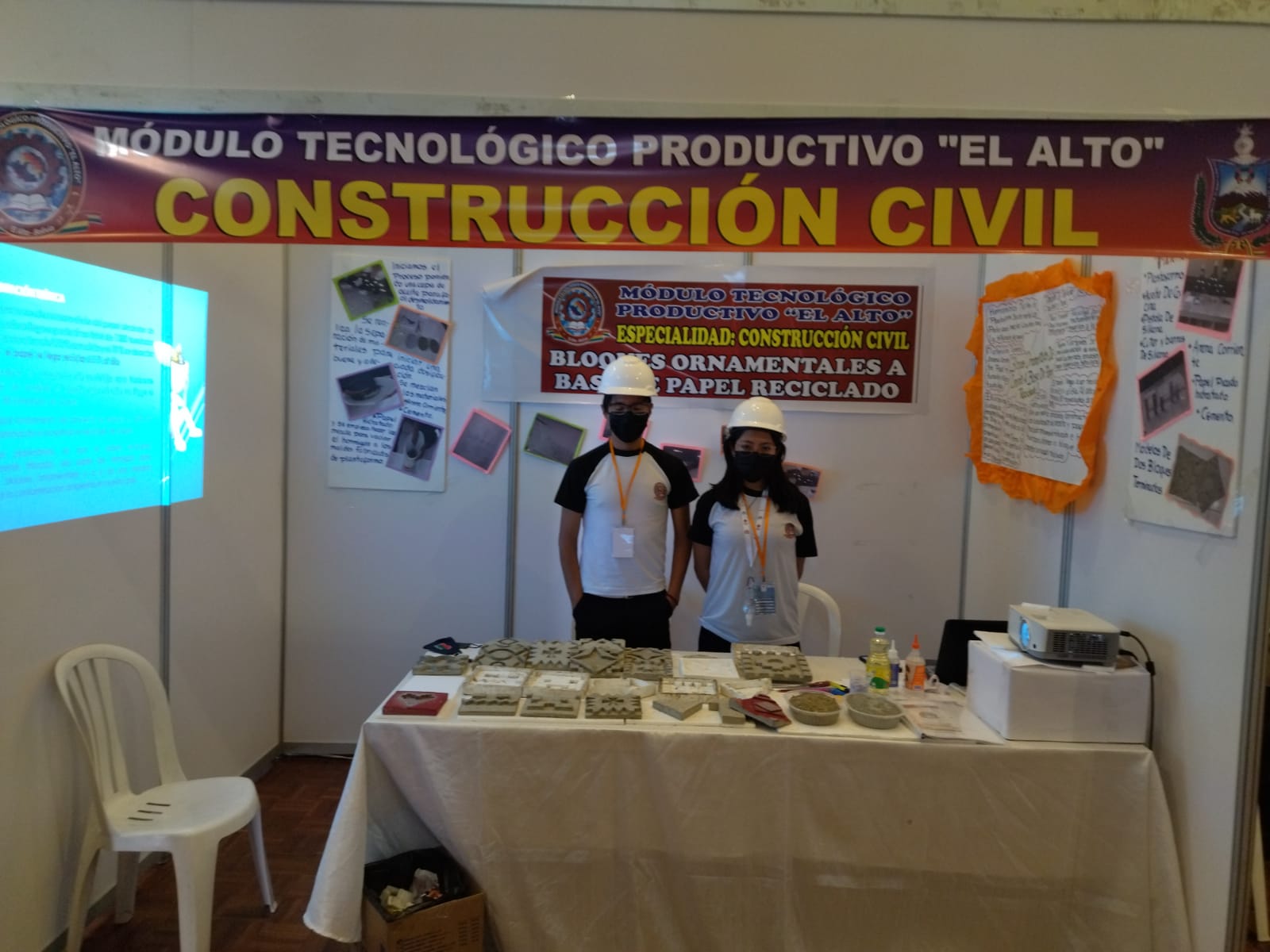 Bachilleres técnico humanísticos realizan primera feria nacional “Bolivia Produce” en Cochabamba