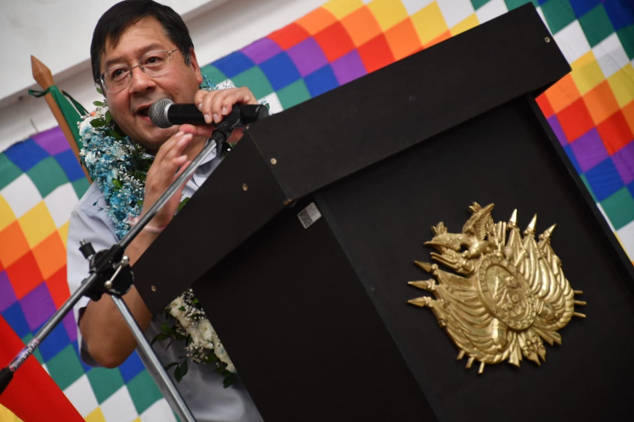 Presidente asegura que abrogación de la Ley 1386 desnudó la cara fascista y golpista del Comité Pro Santa Cruz