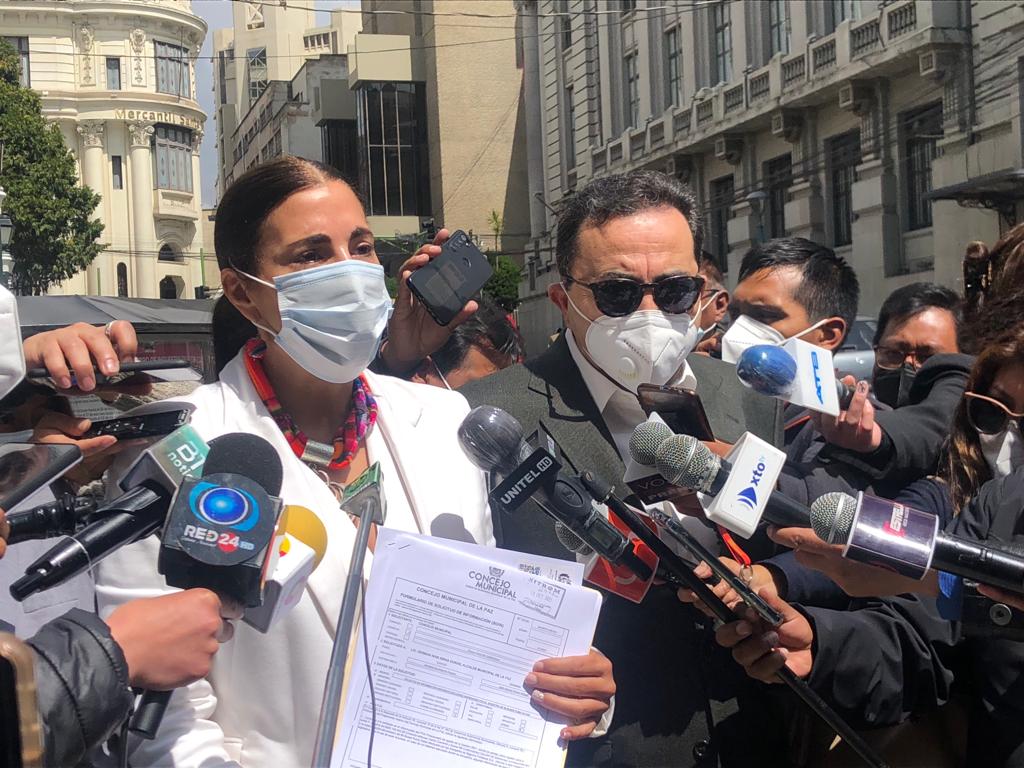 Concejala denuncia que Arias endeudará a La Paz con Bs 175 millones para “embellecer parques”